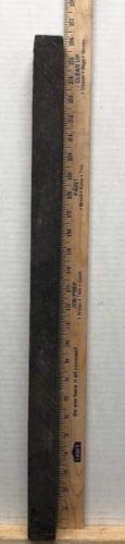 1 Pc of 1.5" x 24” Gaboon Ebony Pool Cue Blanks, Turning Wood, Gun Knife Scales Exotic Wood Zone