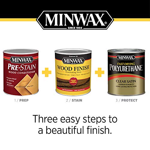 1 qt Minwax 70044 English Chestnut Wood Finish Oil-Based Wood Stain Minwax