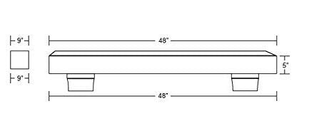 48 Inch Floating Fireplace Mantel Wood Shelf In Unfinished Rustic - Breckenridge From Mantels Direct | With Corbel Bracket Arches | Wooden Rustic Wall Shelf Perfect for Electric Fireplaces and Décor MANTELSDIRECT