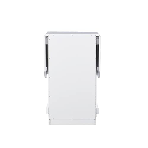 SEI Furniture Fold-Out Organizer Convertible Desktop Craft Desk, White SEI Furniture
