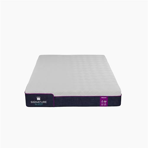 Signature Sleep Memoir 8 Inch Memory Foam Mattress-in-a-Box, Firm, Certipur-US and OEKO-TEX, Full Signature Sleep