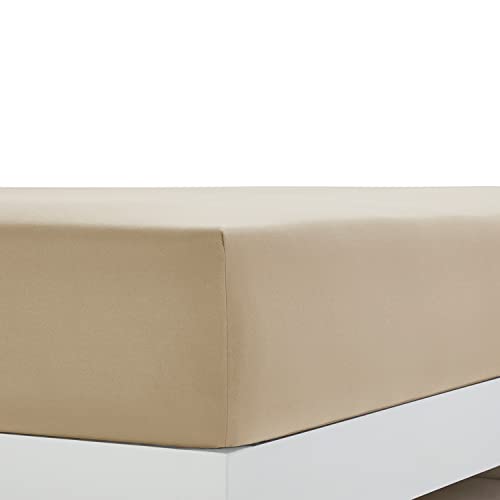Clara Clark Bed Sheets, Premier 1800 Series 4 Piece Bed Sheet Set, Deep Pocket, Wrinkle, Fade, Stain Resistant, Luxury Soft Bedding Sheets & Pillowcases, Queen, Beige Cream Clara Clark