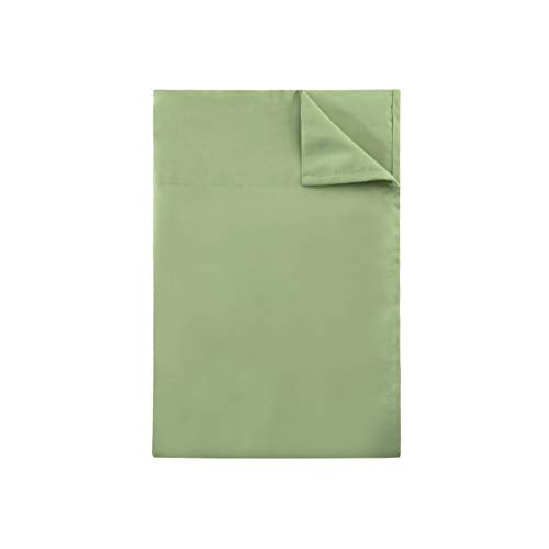 Sfoothome Top Sheet Single - Premium 1500 Ultra-Soft Collection - Wrinkle Resistant, Easy Care (Twin, Sage Green) Sfoothome