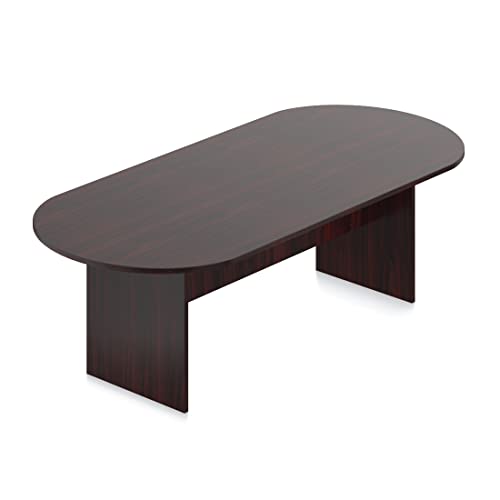 GOF 6FT, 8FT, 10FT Conference Table & Chair (G11642B) Set, Dark Cherry, Espresso, Artisan Grey, Mahogany, Walnut (8ft Table Only, Mahogany) GOF