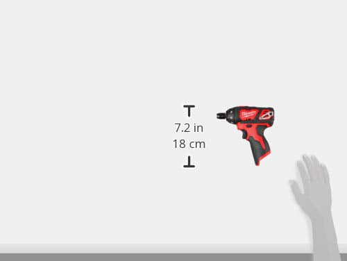 Milwaukee 2401-20 M12 12-Volt Lithium-Ion Cordless 1/4 in. Hex Screwdriver (Tool-Only) Milwaukee