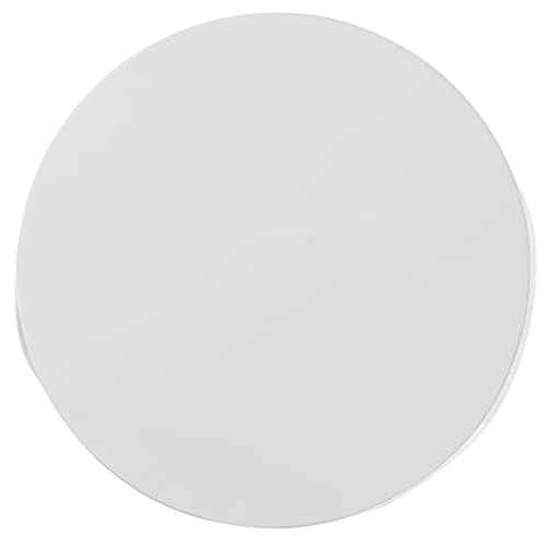 SAFAVIEH Outdoor Collection Vikki Modern Ivory Concrete Accent Table (Fully Assembled) VNN1040B SAFAVIEH