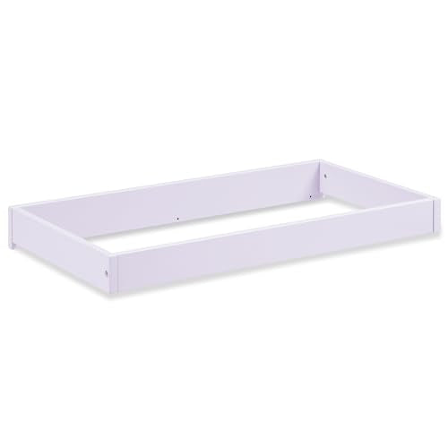 Delta Children Cassie 3 Drawer Dresser with Changing Top and Interlocking Drawers, Lilac Delta Children