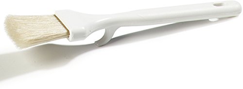 SPARTA 4037800 Meteor Boarhair Pastry Brush, Basting Brush With Built-In Projecting Hook, 2 Inches, Brown SPARTA