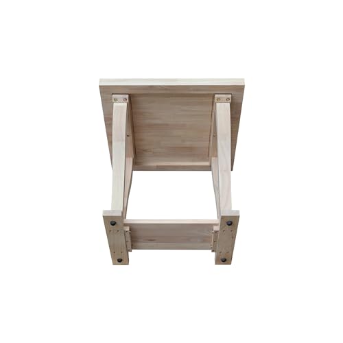International Concepts LaCasa End Table, Unfinished International Concepts