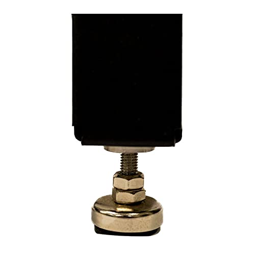 JessEm Strong, Manufactured in-House, Quality Finish and Easy to Assemble Steel Router Table Stand Logo in Red Satin Finish (Black) JessEm