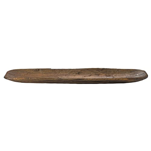Luxury Living Furniture Solid Wood Hand-Carved Regular Decorative Bowl for Home Decor, Wooden Bowls Decorative, Coffee Table D?cor Wood Centerpieces Luxury Living Furniture