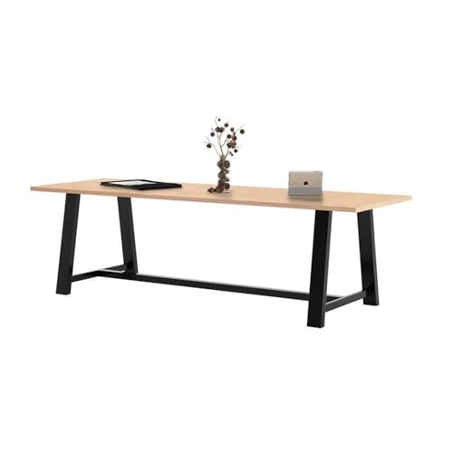 Pemberly Row 3.5 x 9 FT Conference Table - Maple - Standard Height Pemberly Row