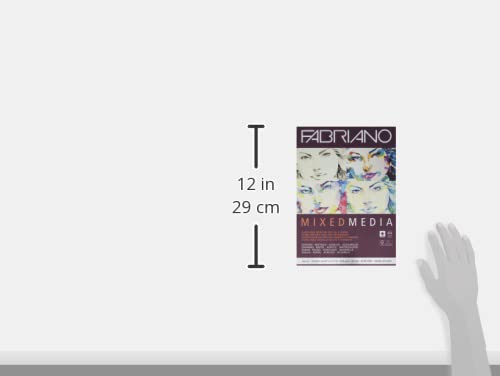 Fabriano Mixed Media Pad, A4, White Fabriano