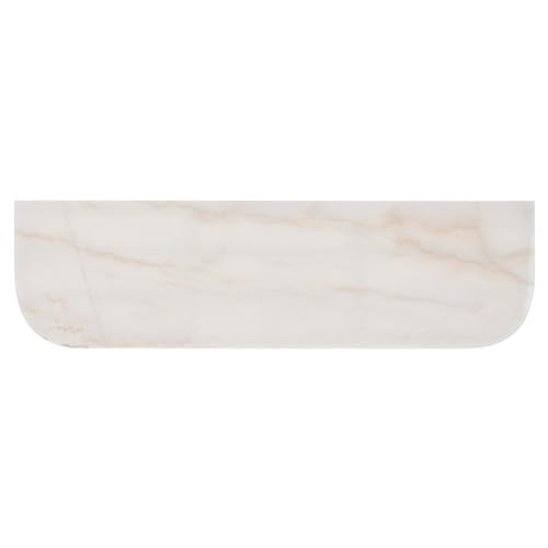 SAFAVIEH Couture Collection Janowsky Brass & White Marble Console Table SAFAVIEH