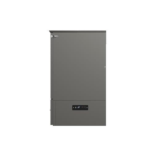 AFI, Hamilton Twin XL Murphy Bed Chest with 6" Mattress, Storage Drawer, and Built-in USB Charger, Grey AFI