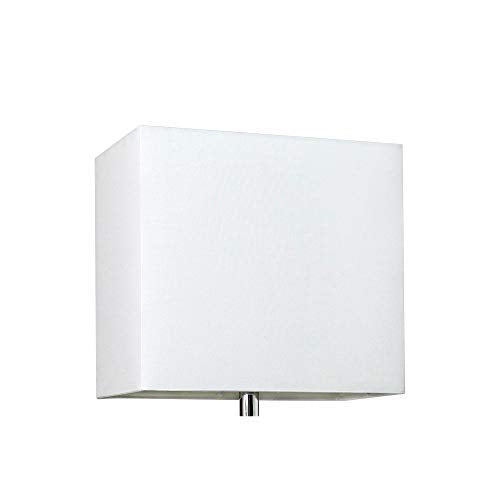 Elegant Designs LC2000-BPK-2PK 2 Pack Modern Leather Table Lamps with White Fabric Shades, Blush Pink Elegant Designs