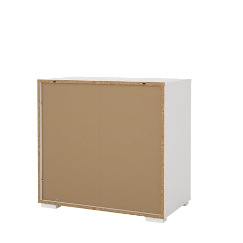 Tvilum Sofia 3-Drawer Bedroom Storage Chest, White, 27.6" W x 26.2" H x 15.67" D Tvilum