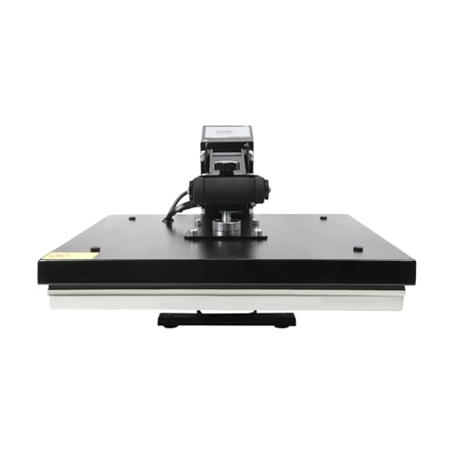 Heat Press Machine, 1400W Clamshell Digital Sublimation Printer, Digital Control Heat Transfer Machine with Adjustable Pressure & Handle for Producing Advertisements LKOBERTF