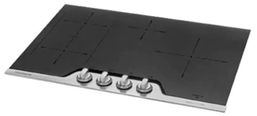 Frigidaire Professional FPIC3077RF 30" ADA Compliant Induction Cooktop with 4 Elements, PowerPlus Induction Technology, SpacePro Bridge Element, and Knob Controls: Stainless Steel Frigidaire