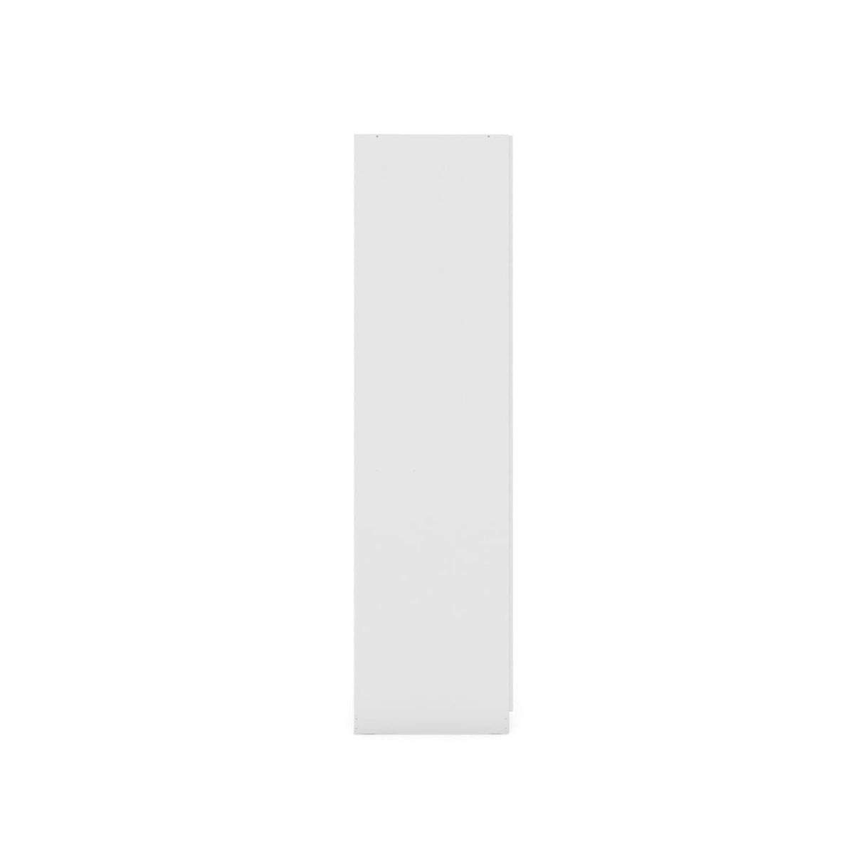 Manhattan Comfort Gramercy 3-Sectional Wood Wardrobe Armoire Closet in White Manhattan Comfort