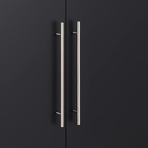 HangUps Upper Storage Cabinet, 30", Black Prepac