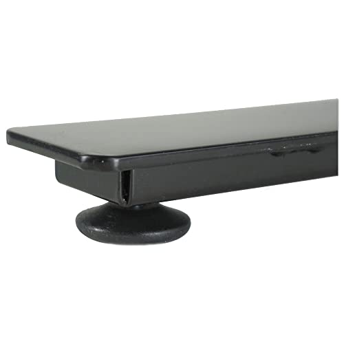 Alera 2-Stage Electric Adjustable Table Base, 48 to 72w x 24 to 36d x 27.5 to 47.2h, Black Alera