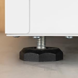 Majnesvon Metal Garage Storage Cabinet - 72" Locking Metal Storage Cabinet with 2 Doors and Adjustable Shelves & Locking Doors - Garage Cabinets for Tool Storage (White(New)) Majnesvon