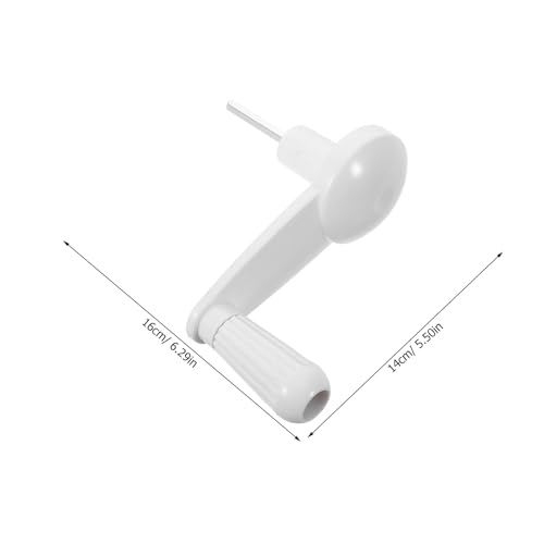 TOBBOMEY Crank Handle for Height-Adjustment: 6x50mm Hex Shaft Manual Revolving Hand Crank Replacement for Study Desk Router Lift Tables Sit Stand Table Workbench Industrial Tool TOBBOMEY