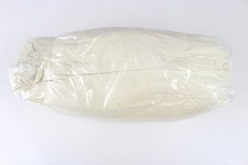 MOSFiATA Backyard Hammock with Tassels Max 500lbs Canvas Fabric Bohemian Style with Thickened Rope and Carry Bag for Outdoor, Garden, Patio, Wedding Decor (White) MOSFiATA