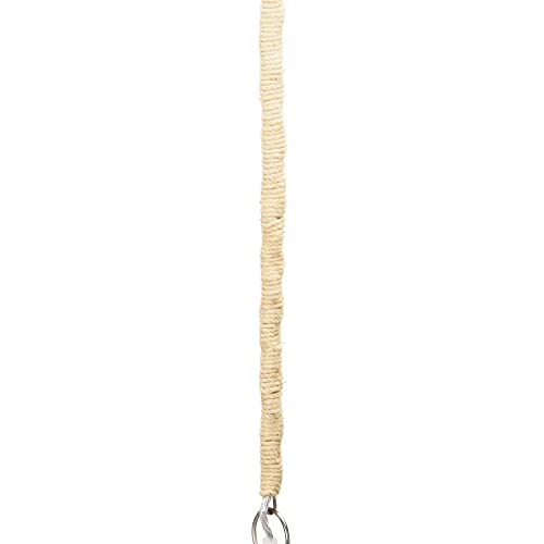 Creative Co-Op Glass & Mango Wood Ceiling Pendant Light Creative Co-Op