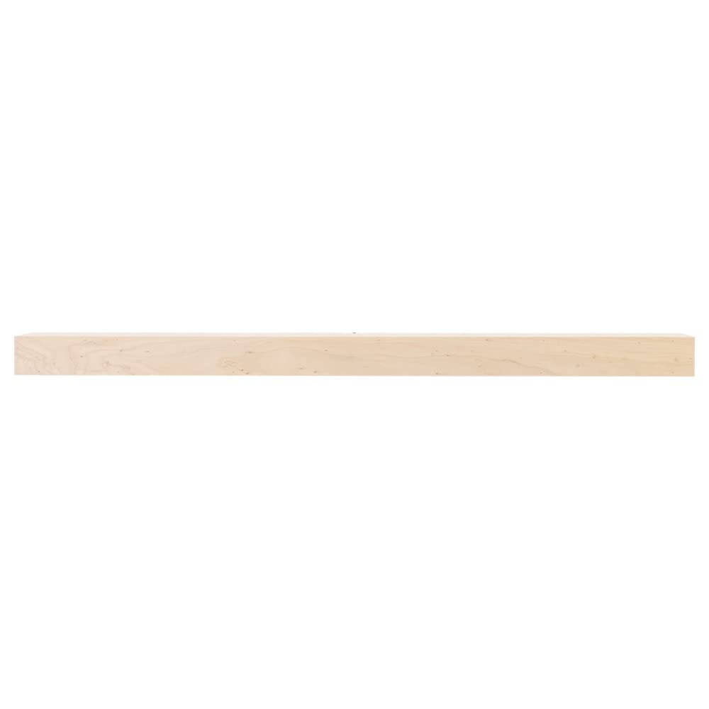MANTELSDIRECT Mantels Direct Bedford 72 Inch Unfinished Mantel Shelf | 100% Maple Wood - Modern, Rustic, Traditional Floating Shelf for Fireplaces, Hearths, Décor MANTELSDIRECT