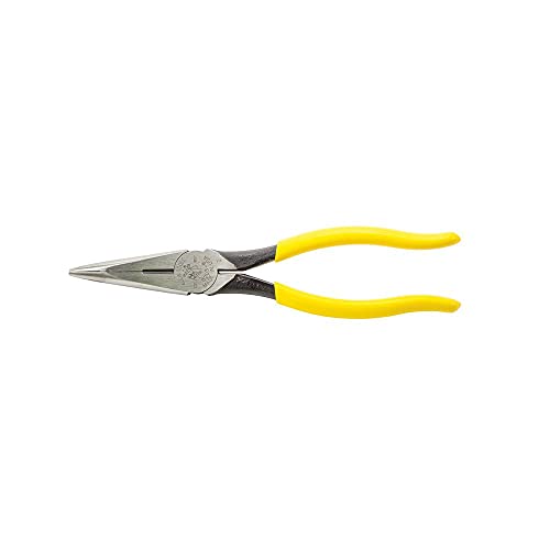 Klein Tools 80020 Plier Set with Lineman's Pliers, Diagonal Cutters, and Needle Nose Pliers, Made in USA with Induction Hardened Knives, 3-Piece Klein Tools