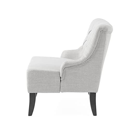 Christopher Knight Home Nicole Fabric Settee, Light Grey Christopher Knight Home