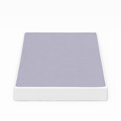 ZINUS Edgar 8 Inch Bamboo Box Spring, Mattress Foundation, Sturdy Bamboo Structure, Low Profile, Easy Assembly, Full Zinus