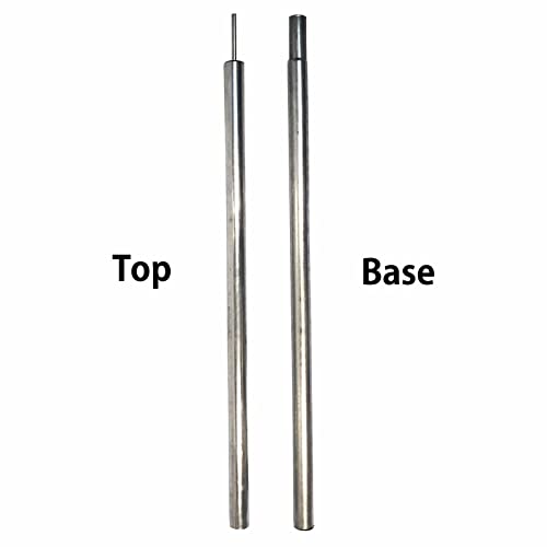 20' x 40' Standard Tent Pole Set | Used with Party Tents Direct 20x20 Weekender Pole Canopy Tent | Heavy Duty Galvanized Steel | Side and Center Poles Only (Top Not Included) Party Tents Direct