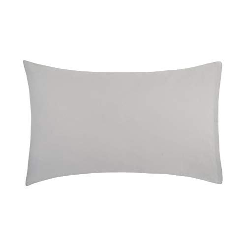 EVERYDAY KIDS 3 Piece Toddler Sheet Set - Soft Breathable Microfiber Toddler Bedding - Includes a Flat Sheet, a Fitted Sheet and a Pillowcase - Solid Grey EVERYDAY KIDS