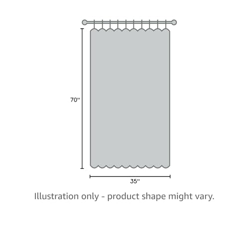 Macrame Curtain Long Cotton Window Panel Boho Curtains for Bedroom Wedding Backdrop Room Divider Doorway Closet Apartment 35''W x 70''L IOWER