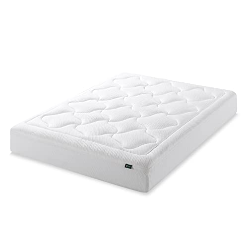 ZINUS 10 Inch Cloud Memory Foam Mattress, Twin, Fiberglass Free, Pressure Relieving, Mattress in A Box, CertiPUR-US Certified, White Zinus
