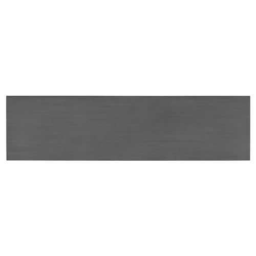 Hlcodca Contemporary Console Table with Industrial-Inspired Concrete Wood Top, Wood Legs, Extra Long Entryway Table for Entryway, Hallway, Living Room, Foyer, Corridor (Dark Gray-0J) Hlcodca