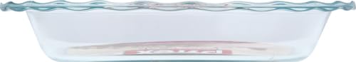 Pyrex Easy Grab 9.5" Glass Pie Plate CorningWare