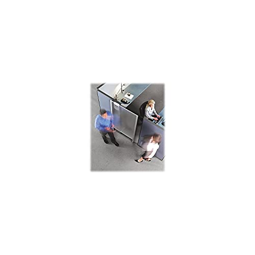 Quartet Privacy Screen, 64" x 38" Translucent Portable Wall Divider, Adjustable Height, Sturdy Aluminum Frame on Wheels, Includes Attachable White Board (WPS2000) Quartet