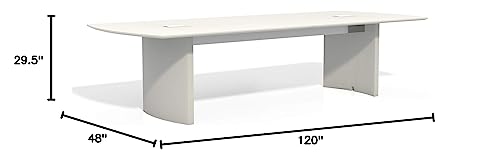 Safco Medina Table, 10', Textured Sea Salt Safco