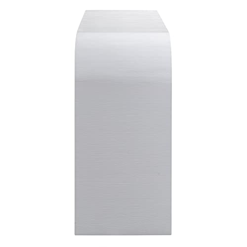 Tov Furniture Hump Wooden 54" Console Table (White) | Living Room Accent Table | Entryway Table Tov Furniture