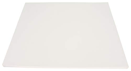School Smart Railroad Poster Board Paper, 22 x 28 Inches, 6-Ply, White, Pack of 25 School Smart