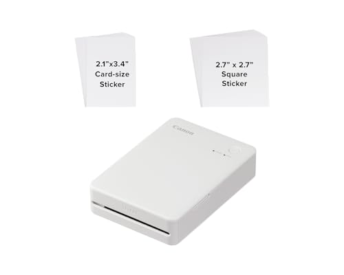 Canon SELPHY QX20 Compact Photo Printer White Canon
