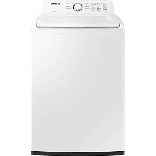 SAMSUNG WA40A3005WPR White Top Load HE Washer/Dryer Pair SAMSUNG