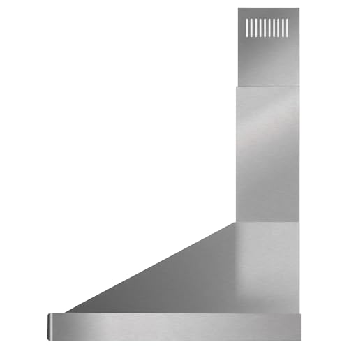 COSMO COS-63190 36 in. Vista Collection 380 CFM Ducted Wall Mount Range Hood, Button Controls, LED Lights, Stainless Steel COSMO