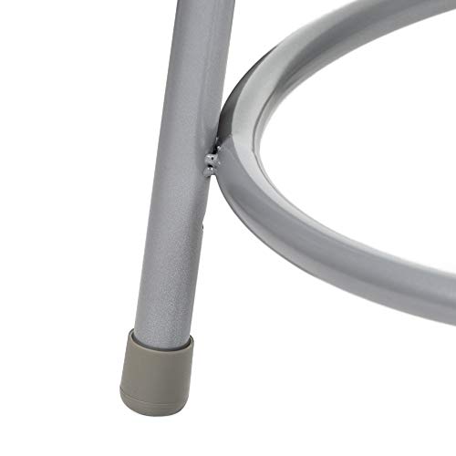 (2 Pack) OEF Furnishings Grey Shop Stool, 18”, No Assembly Required OEF Furnishings