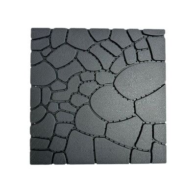 Stone Texture 12" Patio Deck Tiles - 44pcs