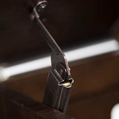 Acadian Solid Wood 48 Inch Transitional Entryway Storage Bench in Brunette Brown SIMPLIHOME